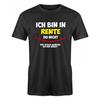 Ich Bin In Rente Du Nicht Rentner TShirt Funny Pattern Print Tees Summer Fashion Casual Comfortable Soft Shortsleev Top