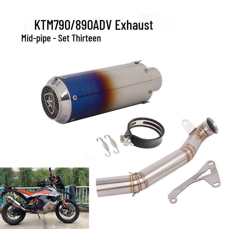Exhaust Modification Mid-Pipe for KTM 790/890 ADV Motorcycles