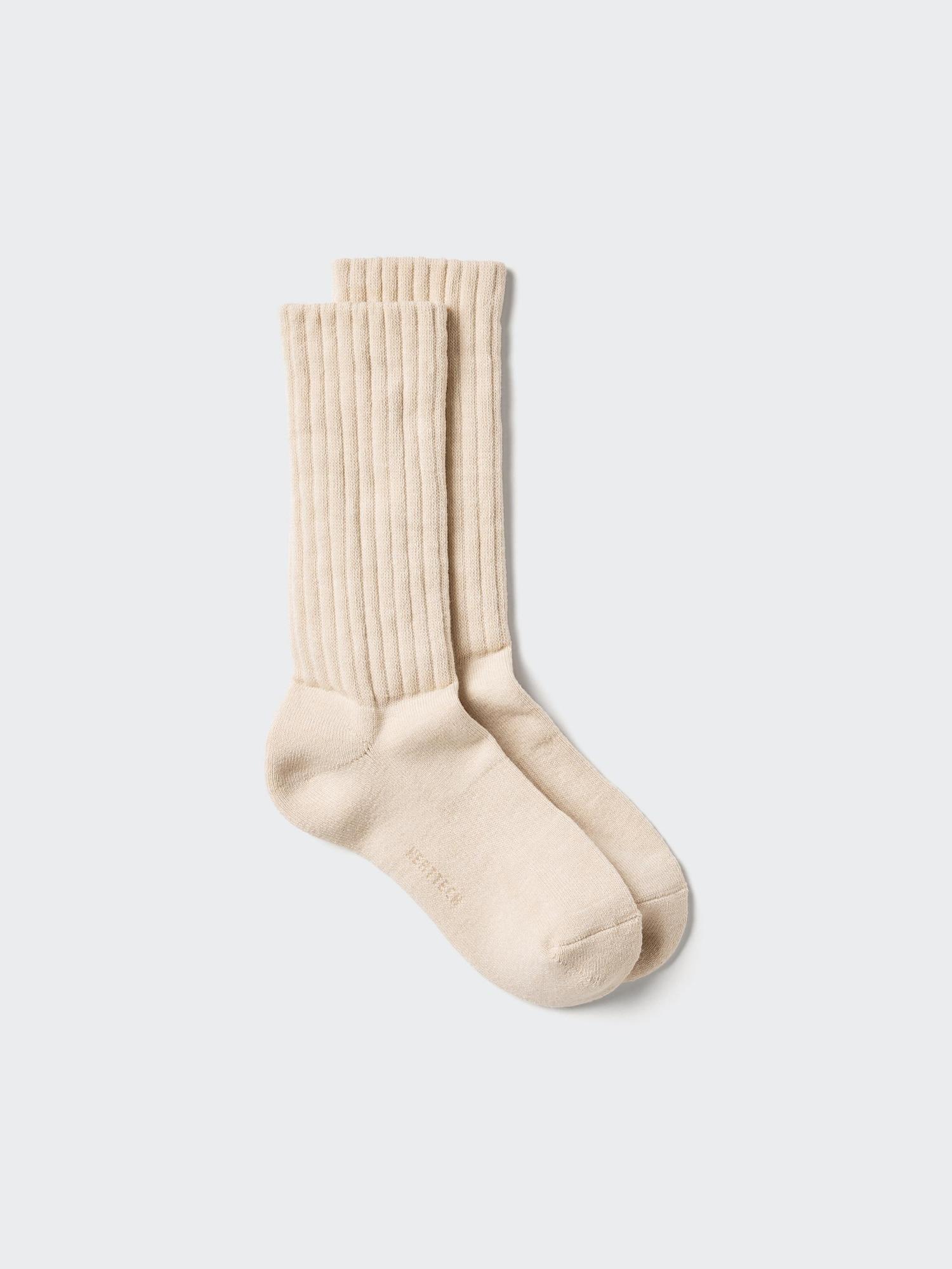 

Uniqlo Heattech Socks Slouch 30 NATURAL/WOMEN 2426