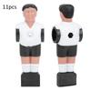 11Pcs 1.4M Table Soccer Ball Player Man Replacements Table Football Game Machine Accessory