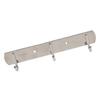 2 Pcs Wall Mounted Hook Rack Stainless Steel Brushed Finish Space Saving Wall Coat Hook for Kitchen