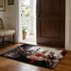 AAzur Lane Floor Mat Soft Flannel Absorbent Mat Non-Slip Rug Home Bedroom Bathroom