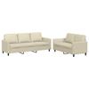 VidaXL Sofa Set with 2 Pcs Cushions, Sofas with Armrests and Backrest, Furniture Set, Living Room Furniture, 3201761