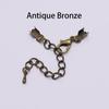 10 teile/los 3-4mm Kabel Clips Extender Kette Anschlüsse Erkenntnisse Karabinerverschluss Für Schmuck Machen DIY Armband Schnur