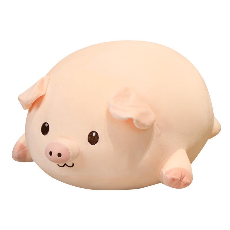 Chubby Pig Throw Pillow Cute Piglet Doll Plush Toy Bedroom Cushion Children's Sleeping Pin Leg Girl Pillow
