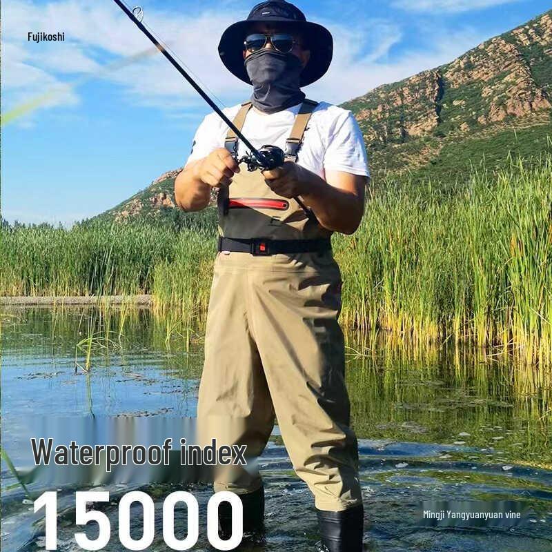 Lure Equipment Full & Half-Body Wading Pants for Fly and Stream Fishing