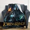 1pc J.R.R. Tolkien, The Lord of the Rings Flannel Blanket Soft Warm Throw for Home, Office, Travel, All-Season Cozy Bedding GiftL1065