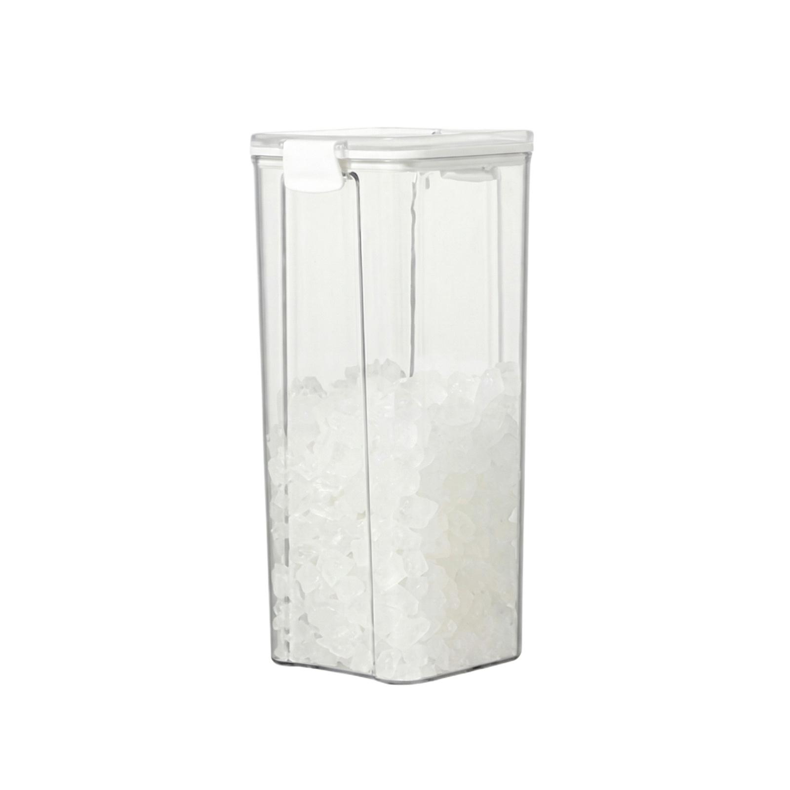 Kitchen Clip-Sealed Storage Container, Food Grade Plastic Sealed Box for Spices Herbs