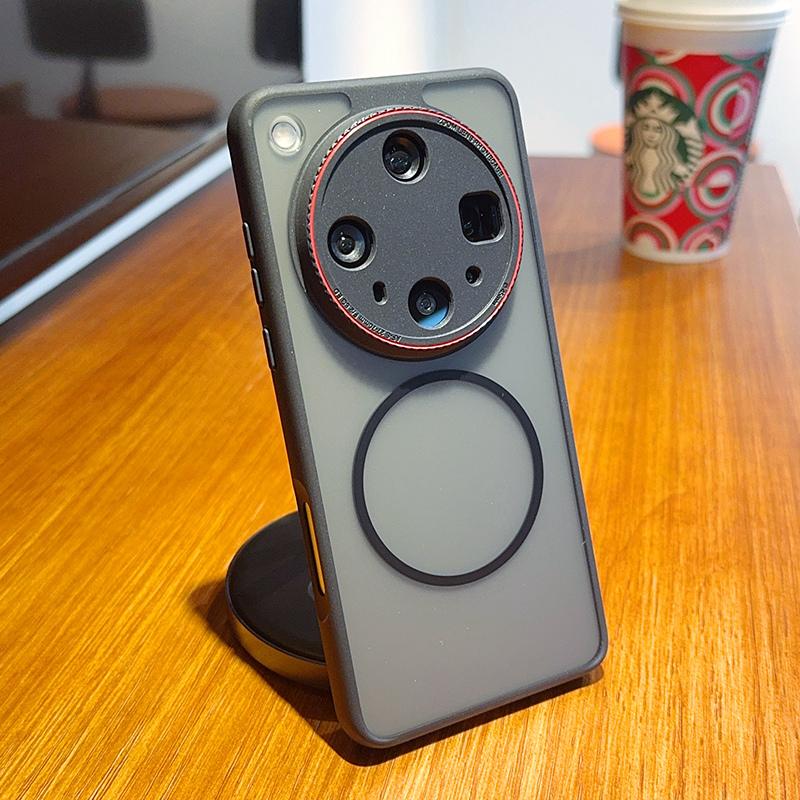 For Oppo Find X8 Ultra 5G Case Compatible with MagSafe TPU+PC Matte Phone Back Cover