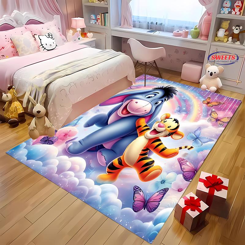 Neue Regale ! Beliebter Winnie Puuh I-Aah Teppich, Wohnzimmer Schlafzimmer Büro Kinderzimmer der Wahl, Rutschfeste Waschbare Matte