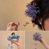 Ponytail Clip Hydrangea Flower Tassel Hair Clip Chinese Style Flower Tassel Hair Clip