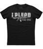 I Plead AR-15 Gun The 2nd Patriotic Unisex Black T-Shirt