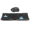 Wireless Keyboard Mouse Combo Set 2.4G Multimedia USB Receiver for Desktop Computer Gaming