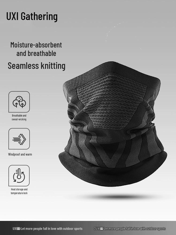 Thickened Breathable Winter Cycling Mask for Cold Protection - Ski, Motorcycle, and Outdoor Use