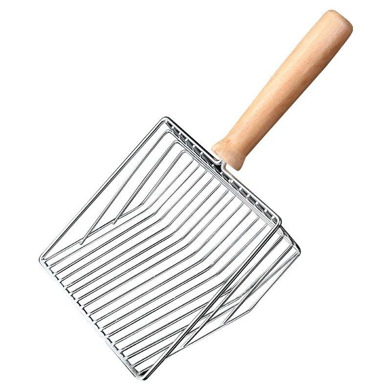 

Dog Cat Color Matching Cat Litter Scoop Base Six Generation Metal Cat Litter Scoop Storage Rack Storage Box Pet Supplies Catch the Sea Cat Litter Shovel