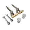 19/20MM Hole Joinery Woodworking Benches Tool, Woodworking Desktop Clip Brass Fast Fixed Clip Quick Fixture Clamping Tool Kit