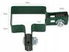 60x40 Corner Post Clamp for Fence Panels, GREEN
