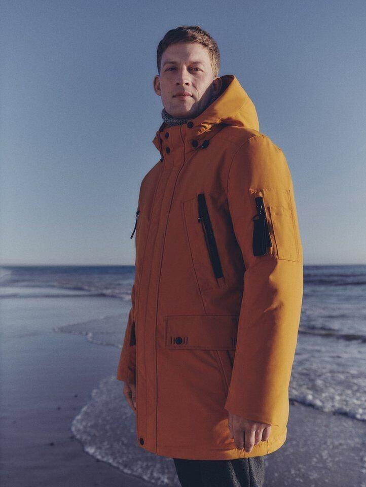 Зимняя куртка Tom Tailor Wintermantel Mit Abnehmbarer Kapuze (1042520) арахисовое масло коричневый