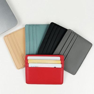 Slim Card Wallet Business Card Holder Case