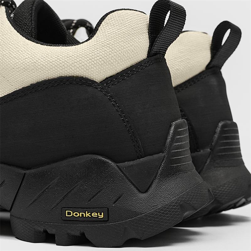 Fashion High Quality Leather Hiking Shoes Durable Outdoor Sport Men Trekking Leather Shoes Lace-Up Climbing Hunting Sneakers