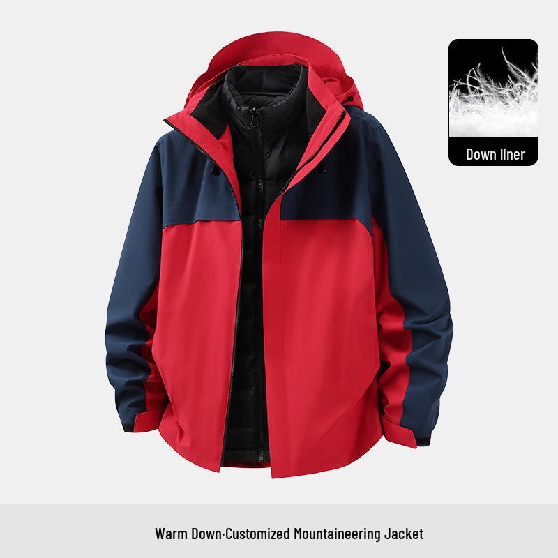 Winter Outdoor Workwear Jacket with Custom Logo for Employees