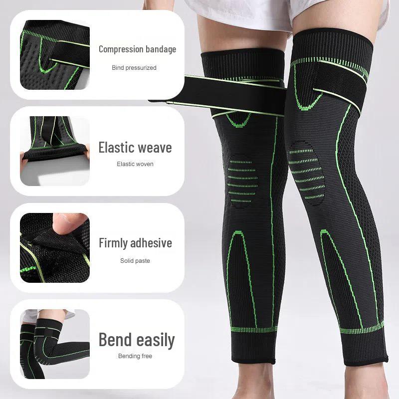 Mugwort Heating Knee Pads: Warm, Non-Slip Leg Warmers for Sports & Cold Weather