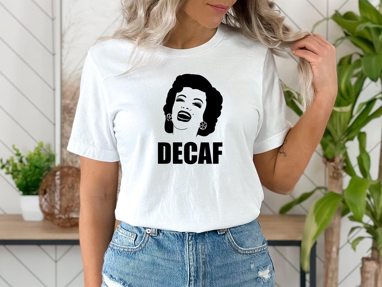Decaf Women s Softstyle Tee M