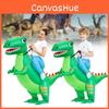 Inflatable Dinosaur Green Costume Adults Child Christmas Halloween Dress Up
