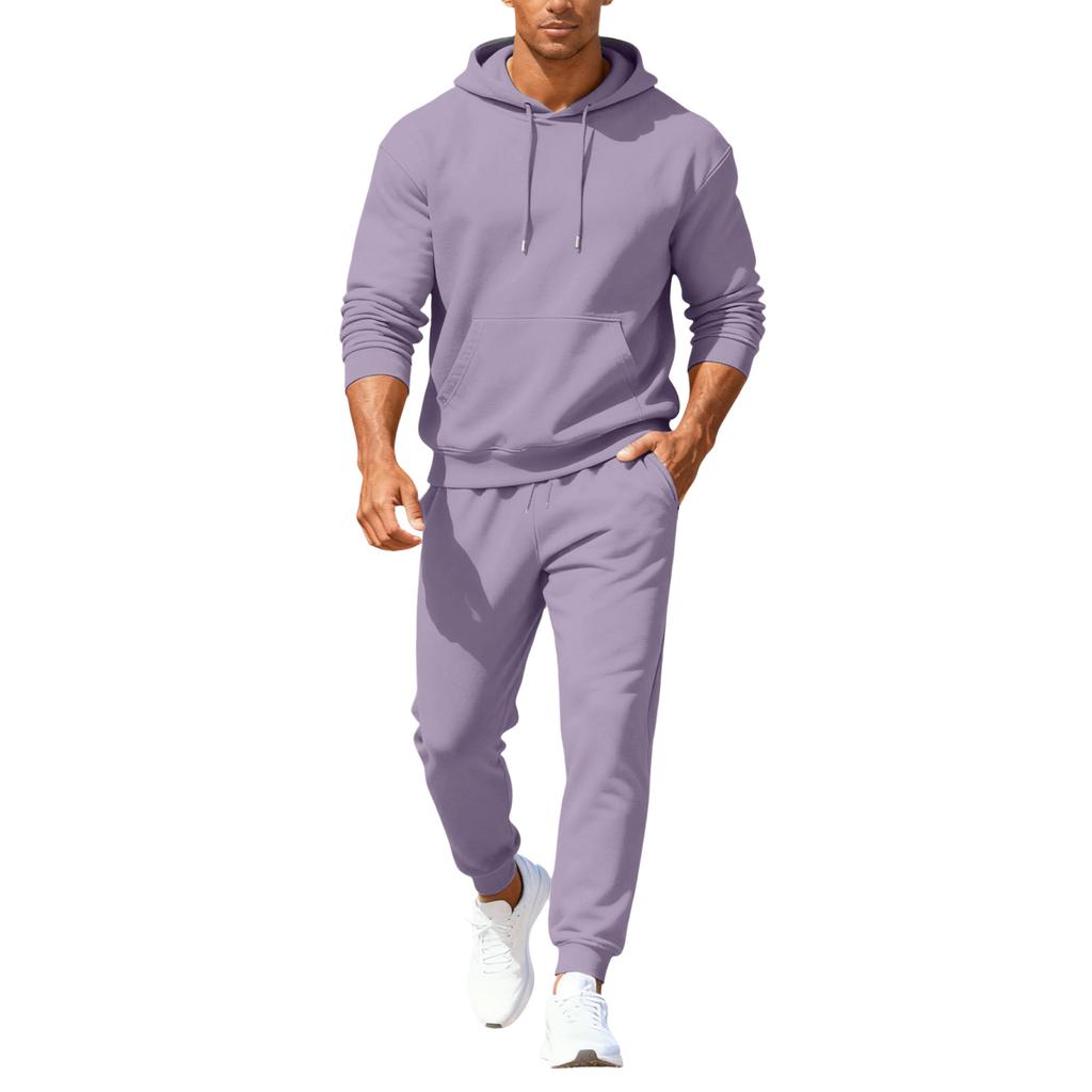 Men's Fall/Winter Hooded Sports Set