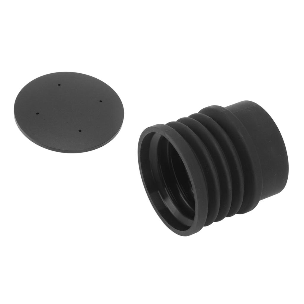 Coffee Grinder Blowing Bean Bin Silicone Coffee Grinder Cleaning Tool with Aluminum Cover for 900N