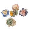 Fabric Flower Hair Claw Clip FrenchStyle Jaw Clip Spring Hair Grip HairHolder