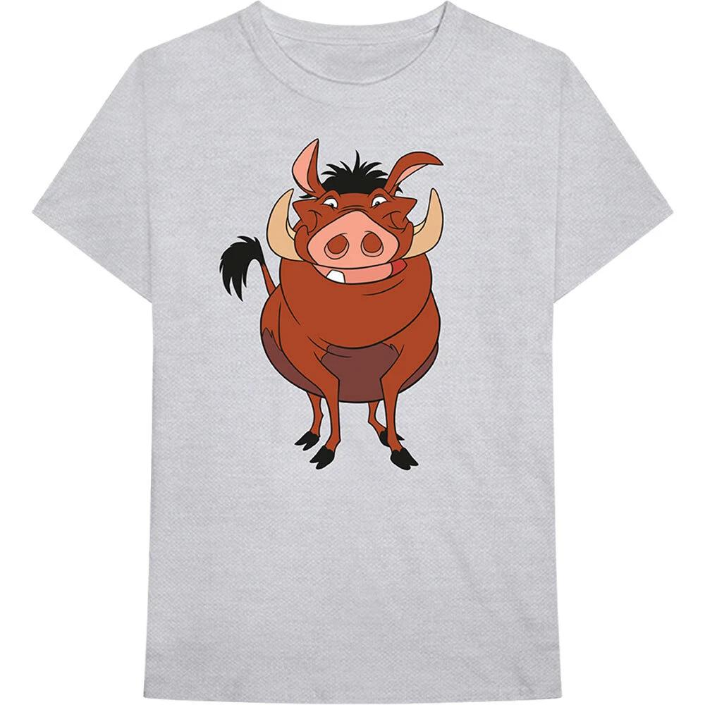 Unisex Tshirt Lion King Pumbaa Pose S