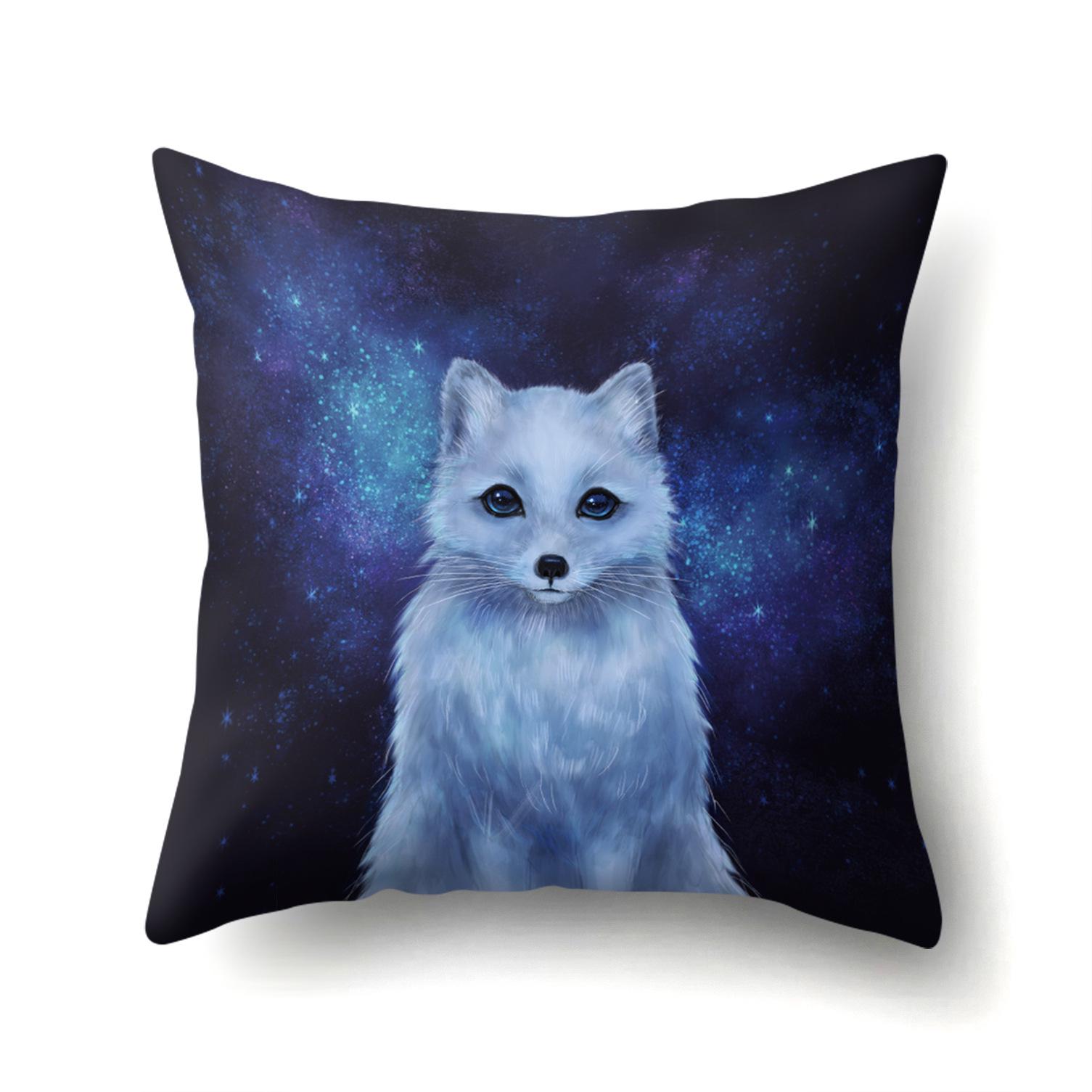

Digital Printing of Home Decoration, New Creative Starry Sky Polyester Pillow Case, European and American Fashion Home 45 * 45 without pillow core
