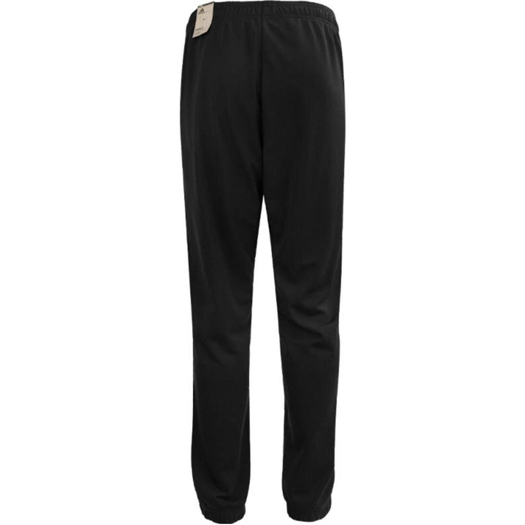 Adidas Logo Print Mid-Waist Joggers Men Bottoms Black CE9050