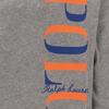 Polo Ralph Lauren Sweatshirt Ss23 Letter Print Crew Neck Long Sleeve Kids sweatshirt Gray 323903112-002