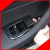 Butoane Comutator Ridicare Geam Auto Acoperire Decorativă Autocolant Ornamental Pentru Tesla Model 3 Fibră de Carbon ABS Decorațiune 2017-