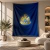 Dekorativer Wandteppich, Newcastle United Fußball Aufdruck Wandkunst, Leichte Wanddekoration Für Schlafzimmer Hintergrund