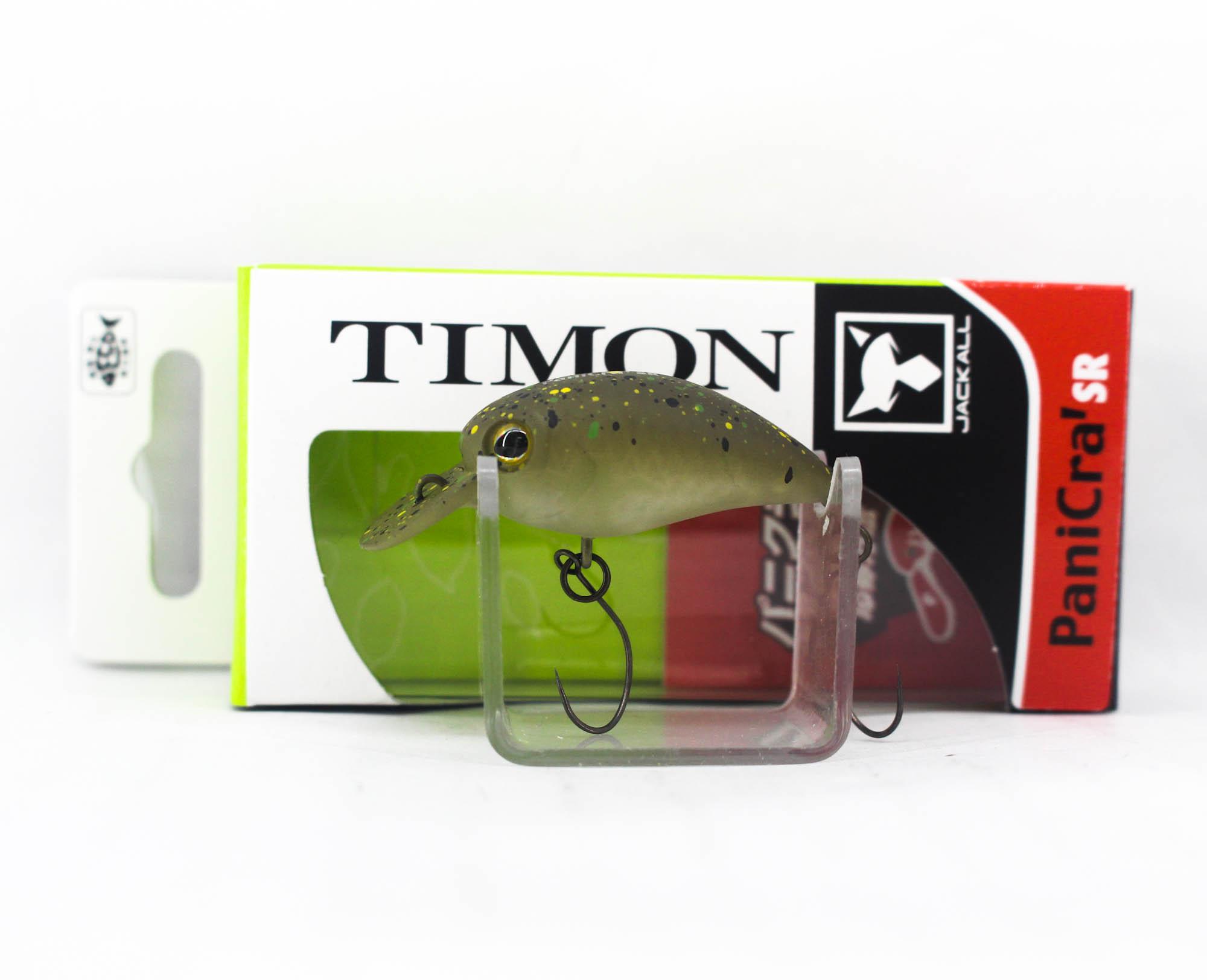 Jackall Timon Panicra SR 32 мм Плавающий воблер Endo Glow Pelle Olive (6094)