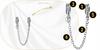 Charms Chain Security Pr 925 Pendant S925 Bead Beads
