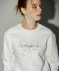 SARANAGI Se05811- Crop Sweatshirt (Ivory)