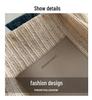 2024 Summer Trendy Women's Straw Woven Tote - Large Capacity, Simple & Fresh Shoulder Bag