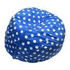 Plush Animal Toy Storage Bag - Children's Soft Bean Bag Chair Cover with Zipper