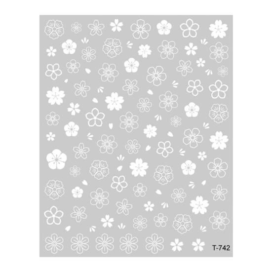 Nail Decoration Good All-Match Paper Art Decal Easy-Peel Fingernail Sticker for Female