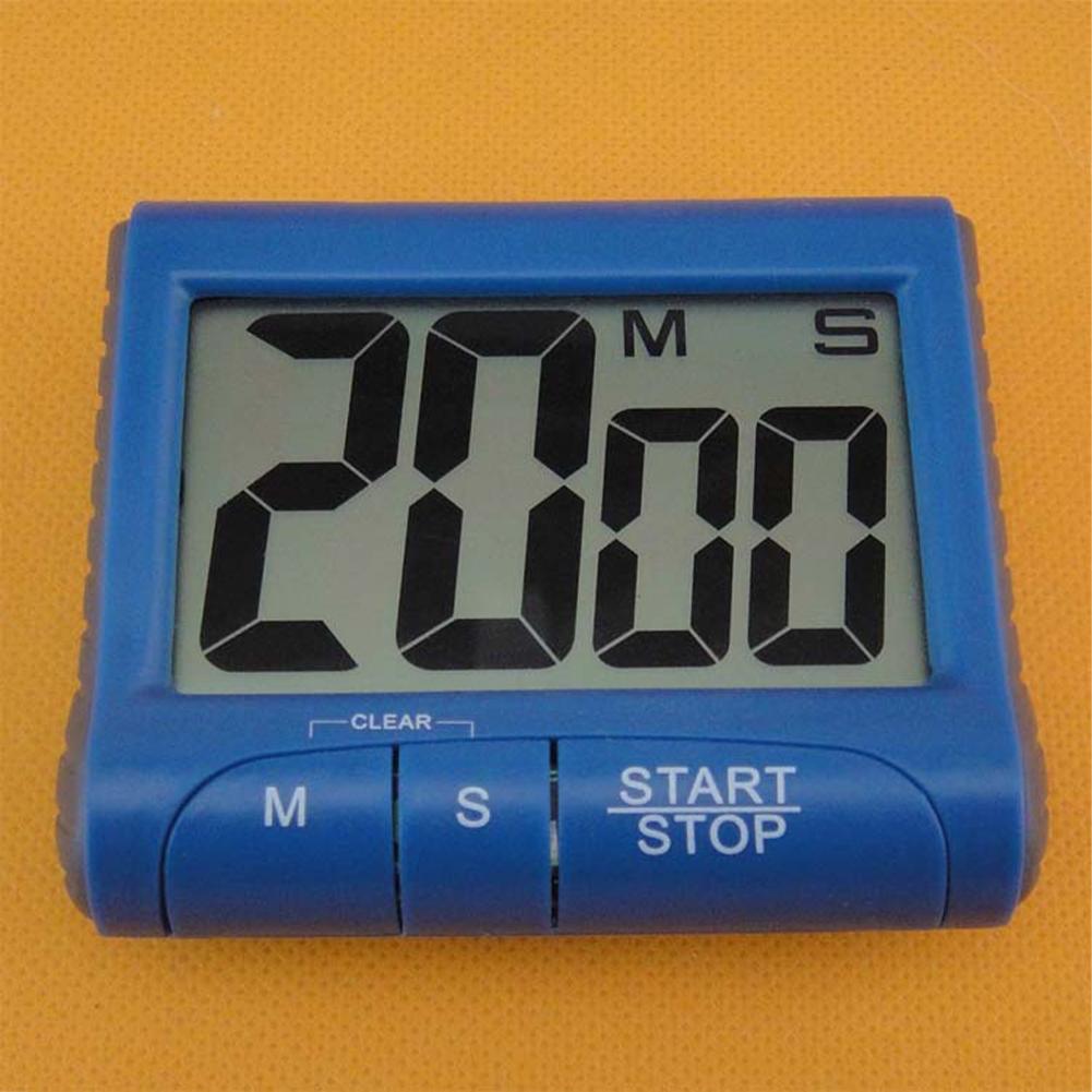 Magnet Kitchen Cooking Timers LCD Digital Screen Kitchen Timer Square Cooking Timer Count Up Countdown Alarm Clock For Kitchen