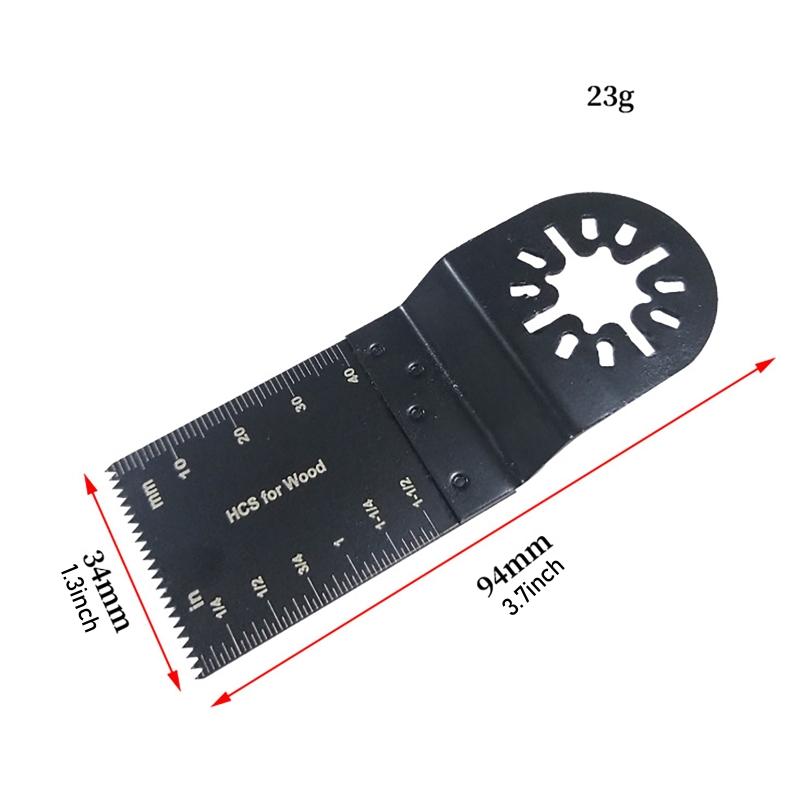 Upgrades Oscillating Tool Vane Fast Release Oscillating Sawblades Multipurpose for Precise Wood & Plastic Cutting