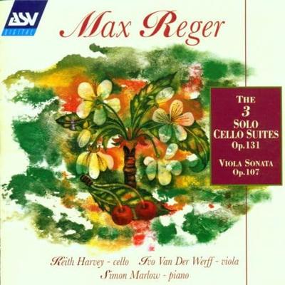 CD MAX REGER; SIMON MARLOW - 3 Suites pour Violoncelle Seul Opus 131 CDDCA980 Japon Classique Occasion