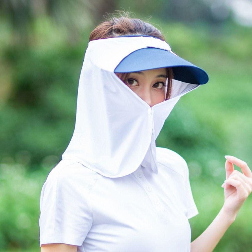 with Elastic Cool Breathable Mask Ice Silk Sun Protection Headscarf  Unisex