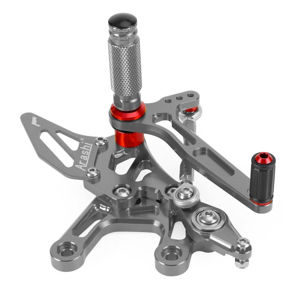 CNC Aluminum Rearsets Footpegs Fits Kawasaki ZX-10R ZX10 ZX1000 2021-2023