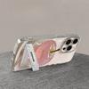 Crystal Apple Bracelet Applicable To Apple 13 Mobile Phone Case Huawei Mate70pro Advanced Sense 16/15 Girls