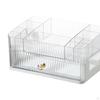 Kosmetikbox Tragbarer Hautpflegehalter Kosmetik-Display-Case Aufbewahrung für Schminktisch